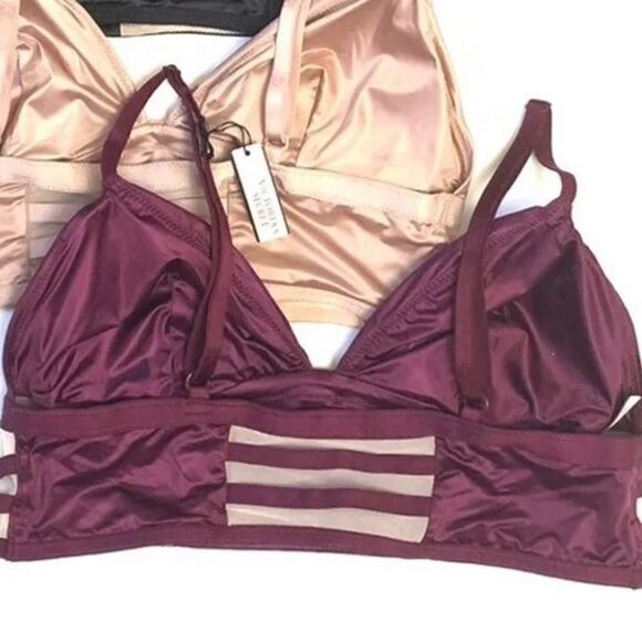 Victorias Secret Padded mesh Strappy long bralette - Picture 4 of 4